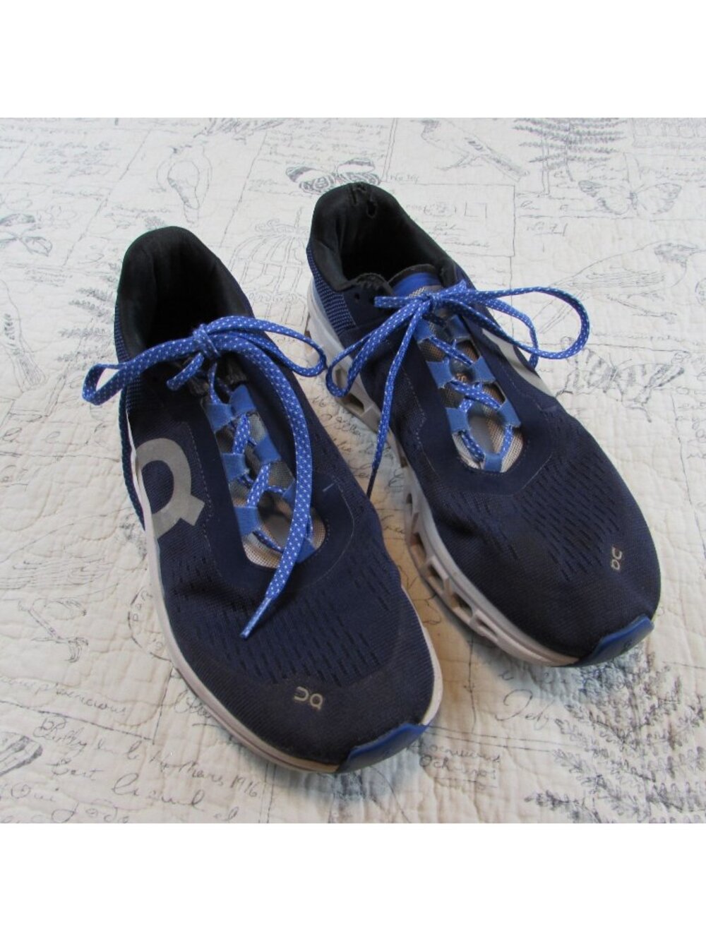 On Cloud Cloudmonster  Shoes Blue Helion Cloudtec Running Sneakers womens 10.5